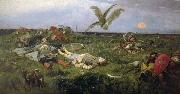 Viktor Vasnetsov The field of Igor Svyatoslavich battle with the Polovtsy, France oil painting artist